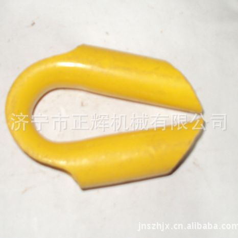 各种喷塑管式套环  鸡心环  缆绳保护套 马眼套环  三角环钢丝绳