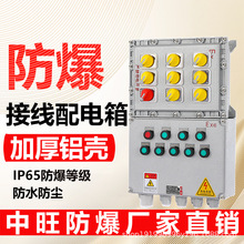 防爆配電箱接線箱照明動力檢修箱鋁合金材質IP65防爆等級二年質保