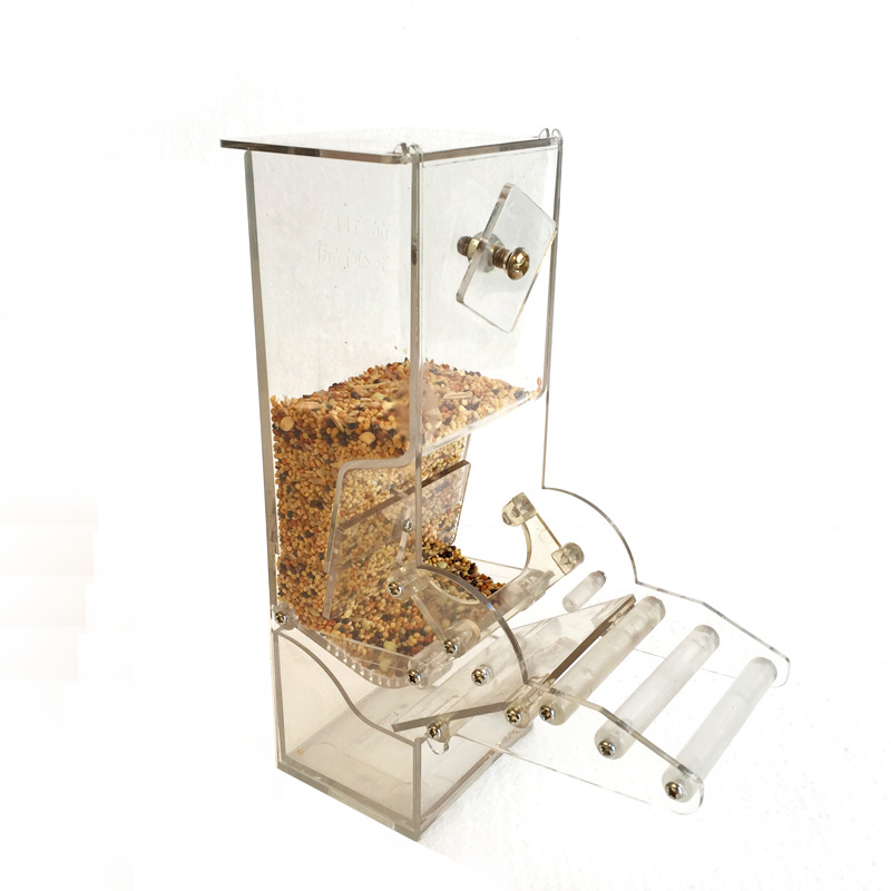 Yuedi Bird Cage Materials Parrot Cup Cup Food Birds Food Cup Anti -sprinkle Cup Bird Automatic Feed 5