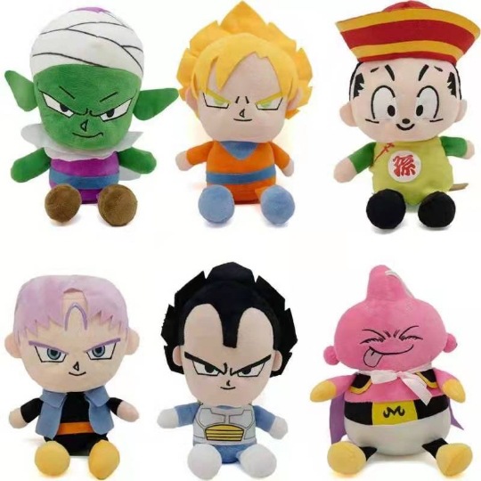 Dragon Ball, Genshin Impact, cartoon plush volleyball doll 2