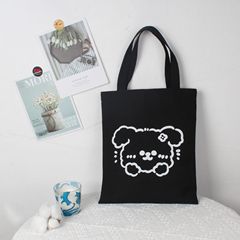 Canvas bag for women, 2022 new style, literary student handbag, book bag, large capacity, single shoulder study bag, cloth bag