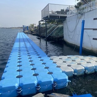 Polyethylene Hdpe Plastic Pontoon Leisure Stage Construction Rental Simple Pontoon Floating Dock