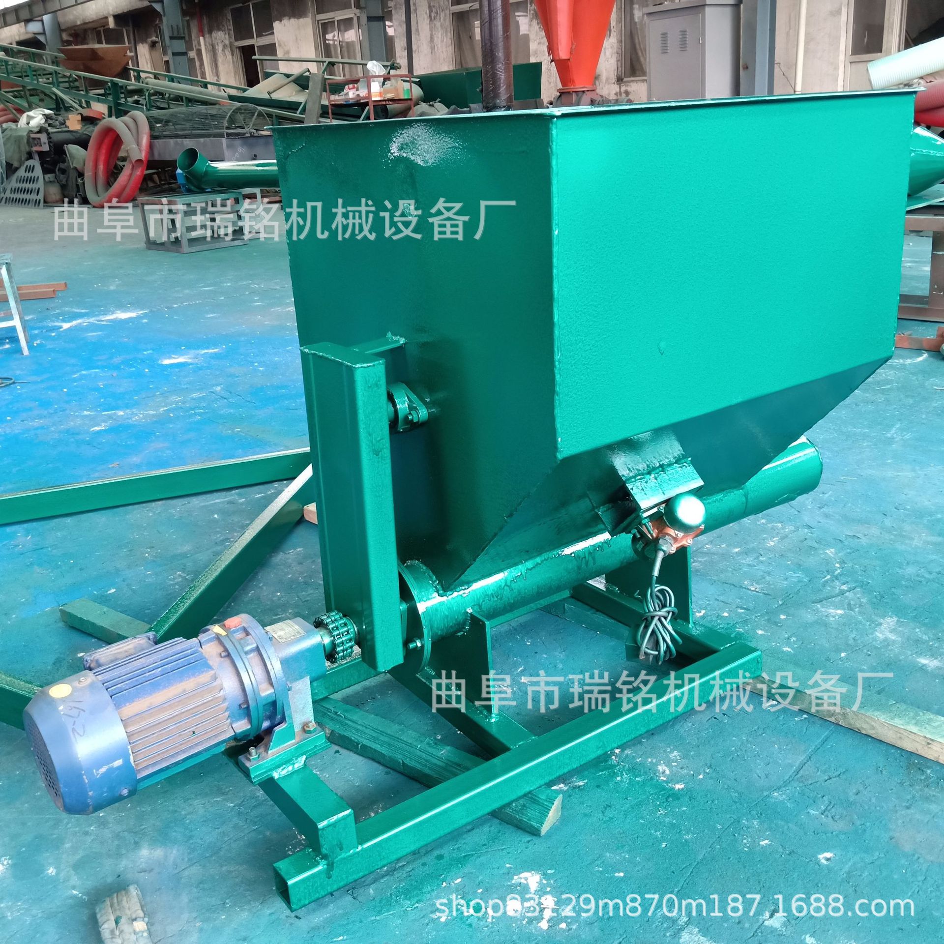 硝酸土粉末粉剂螺旋送料机 TGFF 碳酸钙粉水平穿墙螺旋加粉机