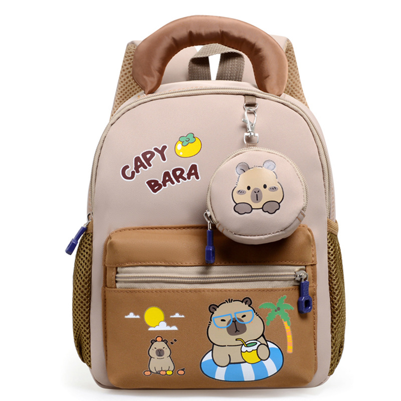 Mochila infantil de dibujos animados respirada lindas niñas mochila de jardín de infantes 3 años de edad 5 niños mochila de escuela primaria