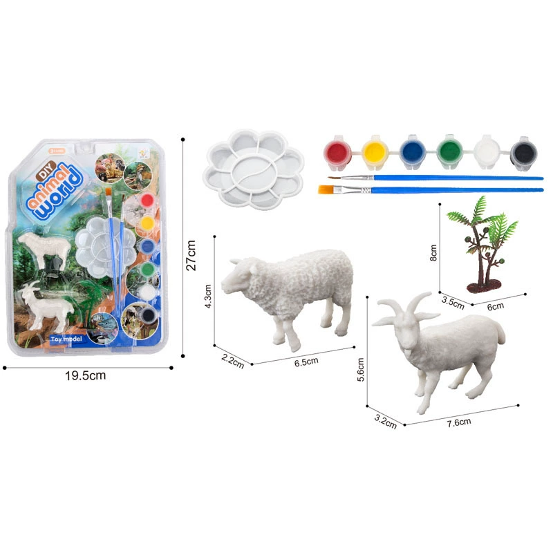Детская раскрашиваемая игрушка, набор,Pigment farm, интерактивная раскраска, ручная работа, граффити