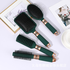 網紅新款貴婦順發美發梳 氣囊頭皮按摩梳子 時尚防靜電捲髮排骨梳