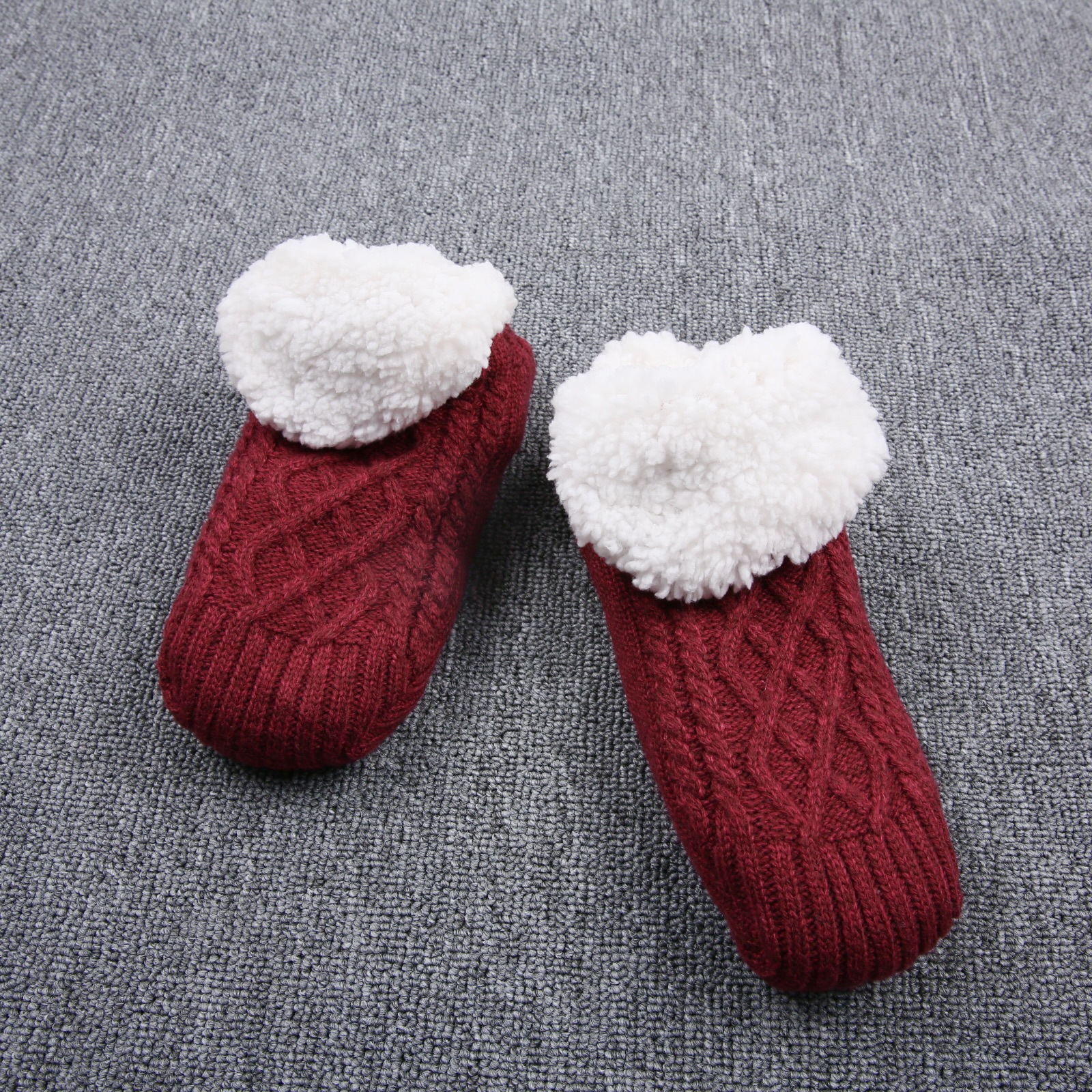 Bekleidungszubehör Bodensocken Socken plus dicke Samt-Wintersocken für Damen und Erwachsene, warme Indoor-Haussocken, Herrensocken, Überschuhe_voghion.com