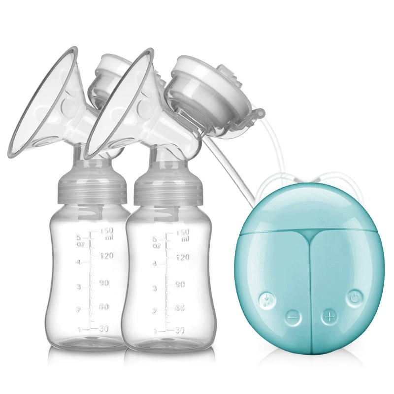 (Cross-border trading), handheld mute postpartum double-sided breast pump, wholesale