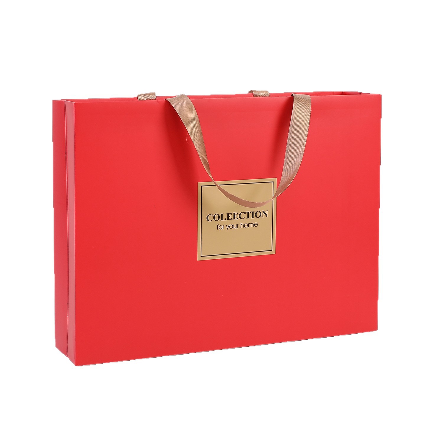 Bolsas de regalo de boda en stock, bolsas de regalo de cuatro piezas, bolsas de mano sin cintura, bolsas de regalo de aniversario rojas
