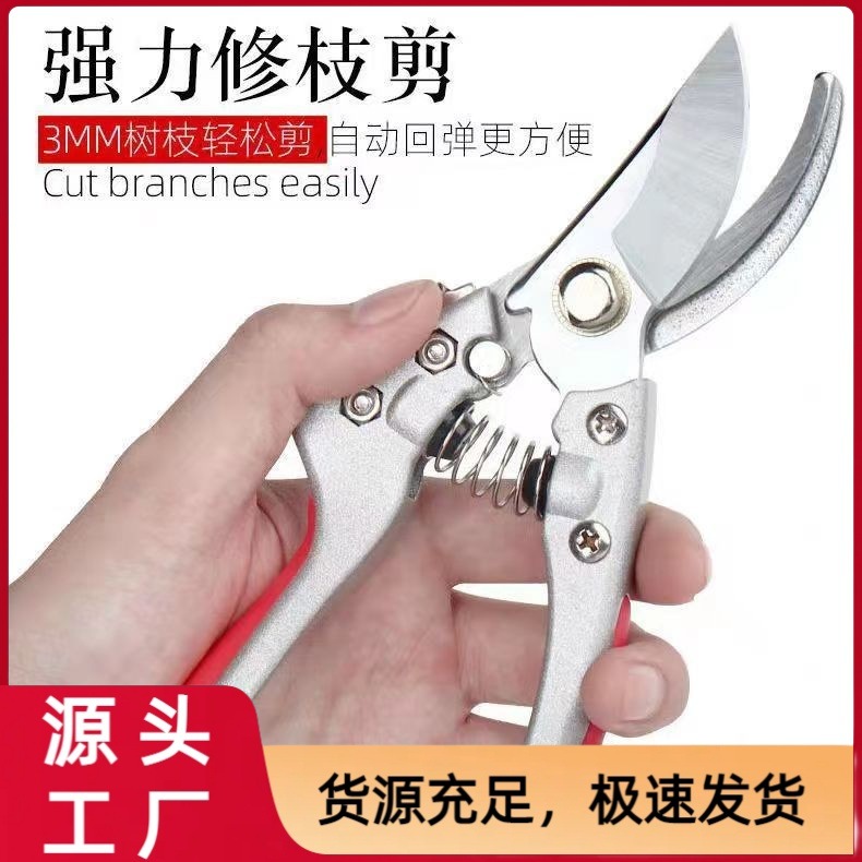 时园艺茶艺剪修枝剪花剪园林剪花艺树枝果树剪刀枝剪修剪花卉剪子