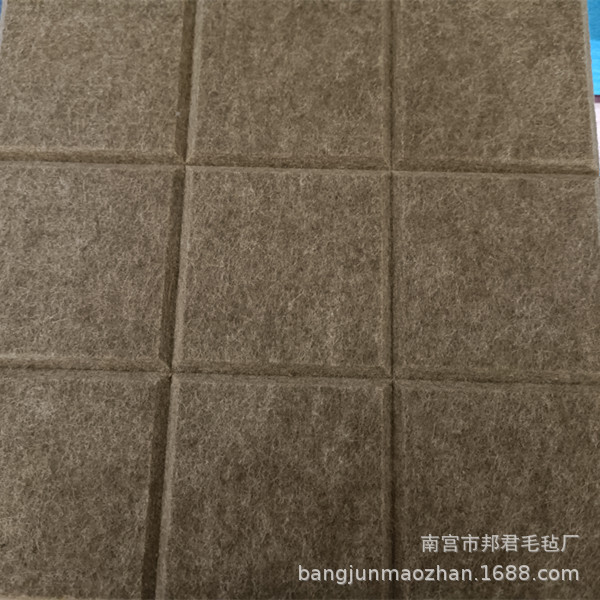 9mm grueso fieltro etiqueta de la pared nueve rejilla tablero de mensajes de Kindergarten trabaja tablero de exhibición de color DIY foto de la pared de fondo