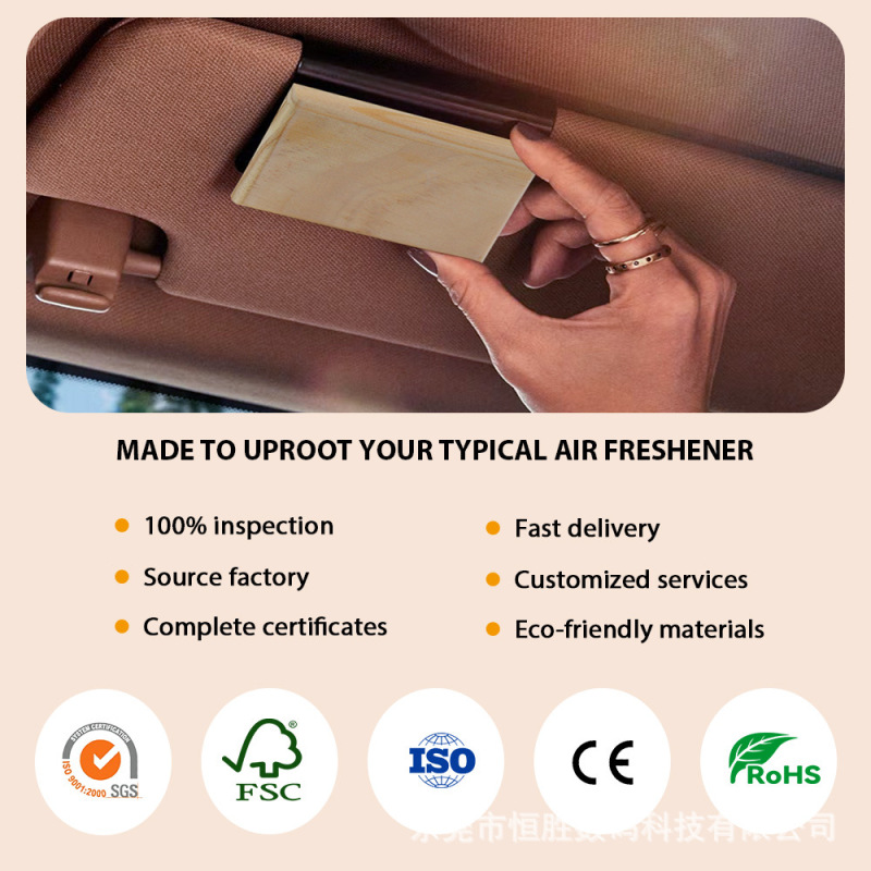 Sun Visor Aromatherapy Car Supplies Wooden Custom Laser Pattern Logo Car Light Shield Fragrance Diffuser Sun Visor Aromatherapy Car Supplies Wooden Custom Laser Pattern Logo Car Light Shield Fragrance Diffuser