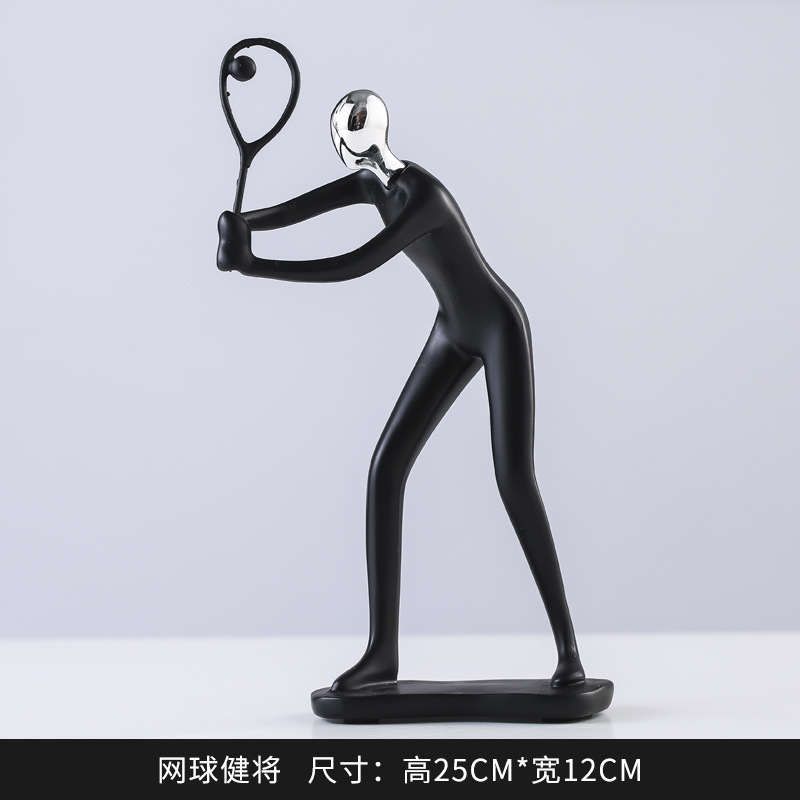 現代のシンプルな陶磁器の装飾品は家庭の客間の酒場のテーブルの上にアイデアの部屋の戸棚を飾っています。|undefined
