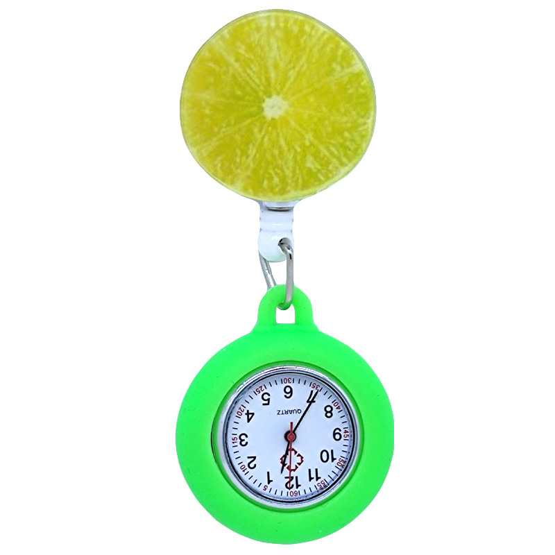 23 nuevo reloj enfermera silicona luminoso doctor estudiante reloj pecho reloj de bolsillo reloj patrón diseño fábrica al por mayor