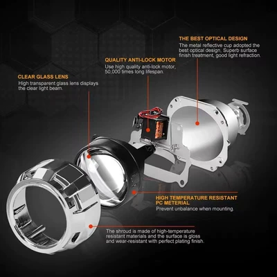 Visteon HID dual-light lens | Ön faralar
