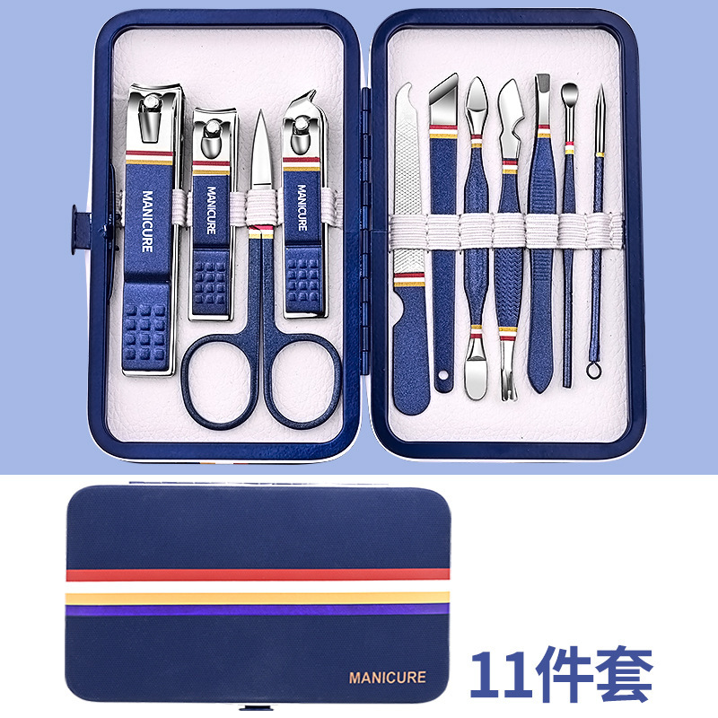 Uña cortadora de uñas doméstica cortadora de uñas cuchillo pedicura transfronteriza cuchillo conjunto de herramientas