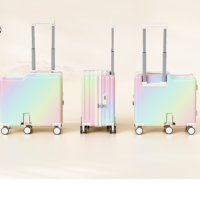 新款幼儿童骑行箱20寸可坐行李箱拉杆箱万向轮6轮旅行箱一件代发