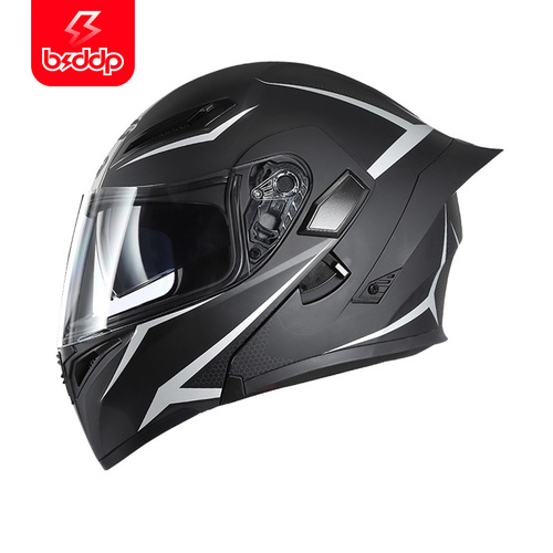 BSDDP motorcycle helmet 3c certified four-season full-face helmet for men and women motorcycle summer sun protection dual-lens face-opening helmet wholesale