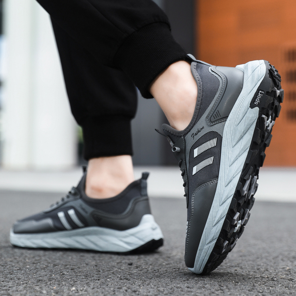 Modas nuevas zapatos de pareja de moda, zapatos deportivos de tendencia, zapatos casuales, zapatos de suela suave, zapatos de vibración transfronterizos