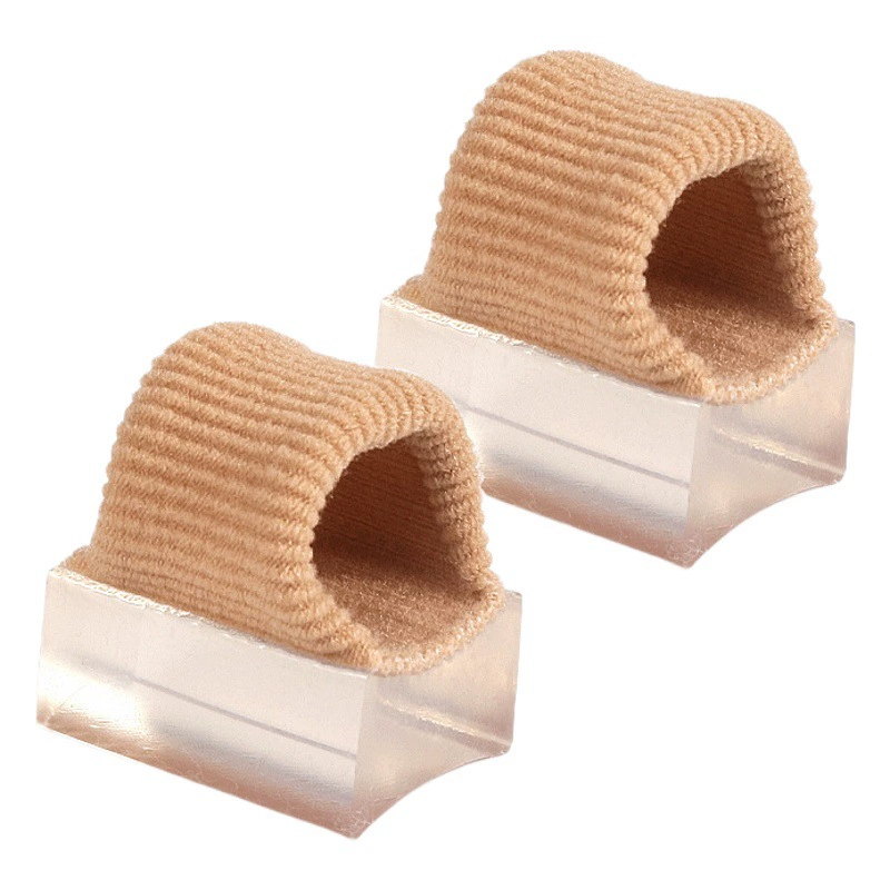 Разделитель пальцев с одним отверстием и эластичной лентой, унисекс.