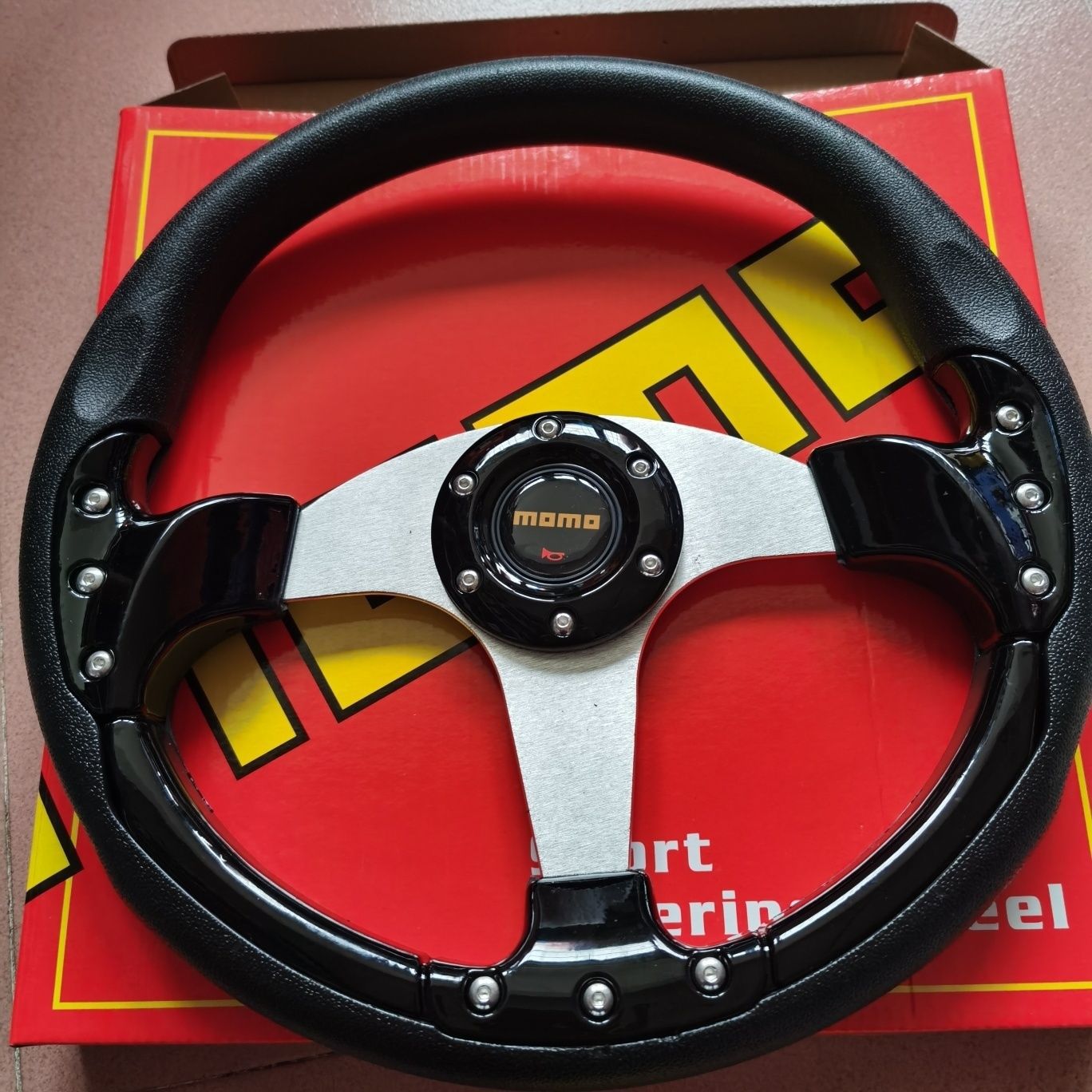 13 pulgadas de automóviles de modificación de automóviles CoolPie Steering Wheel Racing Blade semicircular 14 pulgadas Beidou Otto