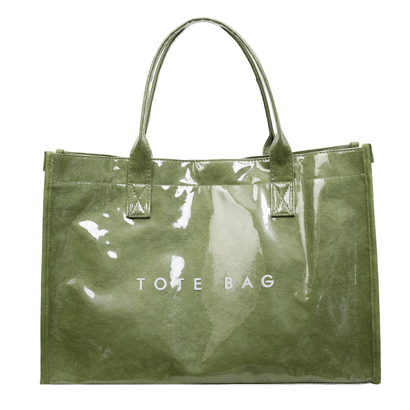 Comercio exterior transfronterizo explosión venta caliente nicho de moda bolsas de compras portátiles mujeres 2026 nueva bolsa de hombro portátil de gran capacidad