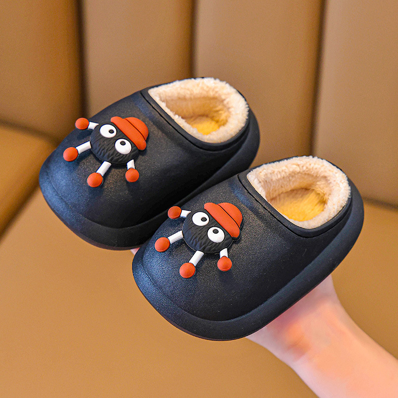 Zapatillas de algodón para niños, zapatillas de invierno para padres, zapatillas de algodón impermeable para niños, zapatillas para niños