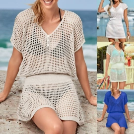 沙滩裙;毛衣;大码连衣裙