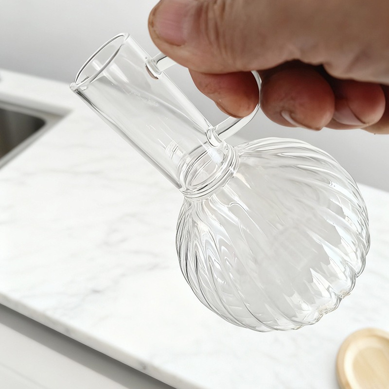 Aceitera de Vidrio Doméstica de Borosilicato para Cocina image 3