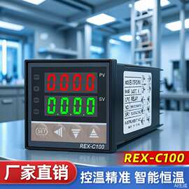 厂家批发PID智能温控仪rex-c100数显温度控制器rex-c700PT100感温
