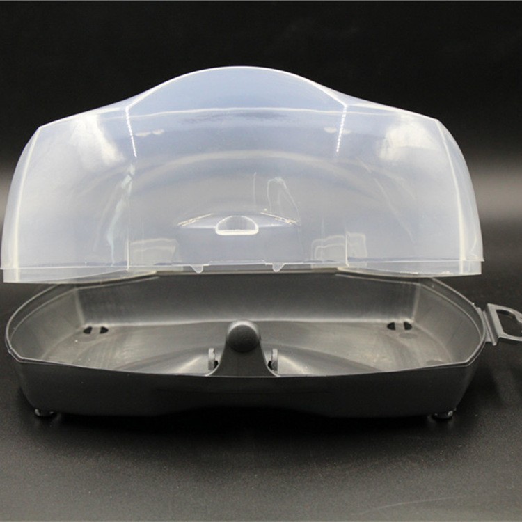 Caja de almacenamiento de gafas Caja de embalaje de gafas PP Caja de espejo transparente Suministro transfronterizo Caja de gafas de buceo universal