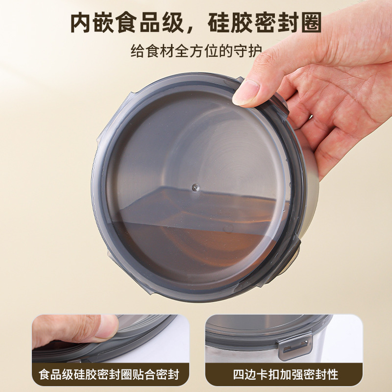 316不锈钢猪油罐食品级辣椒油罐家用储油罐带盖密封装猪油盆2025|undefined