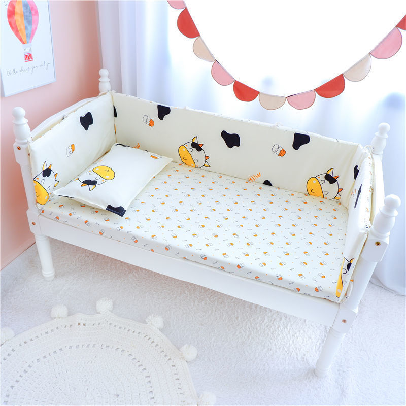 Bed Circumference Crib Bed Circumference Baby Newborn Anti-collision Children Splicing Bed Block Soft Bag Piece Thickened Winter