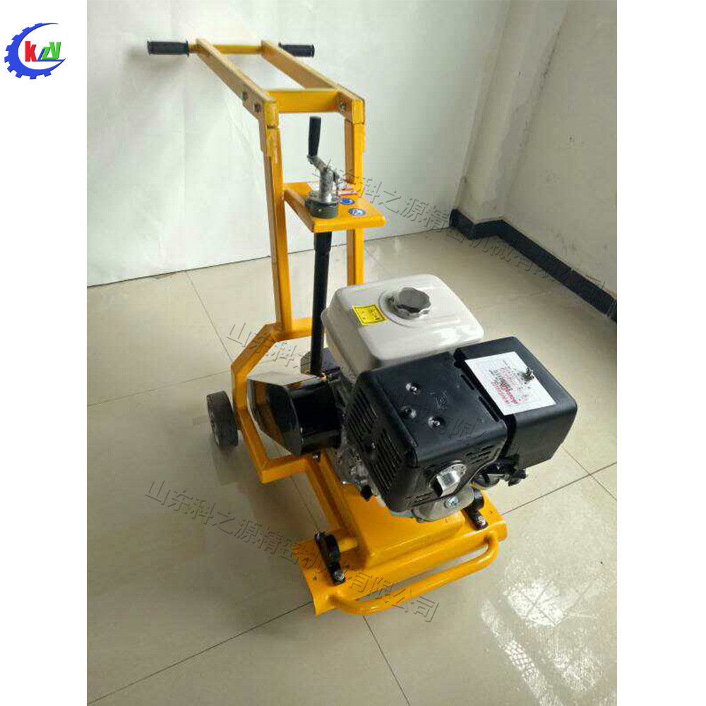 小型沥青路面开槽机 手推式汽油马路扩缝机 路面修补裂缝切槽机