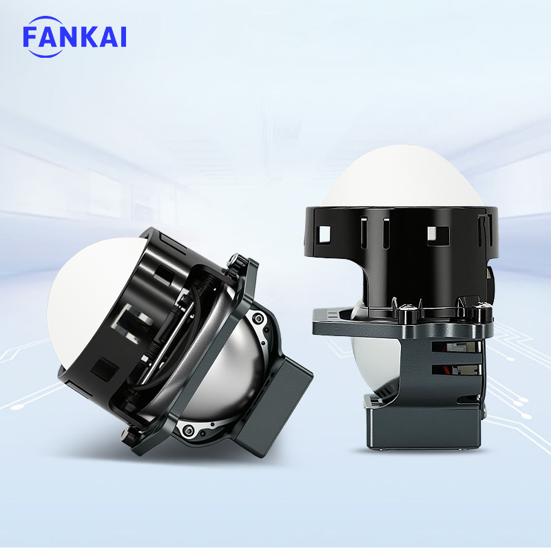 3 pulgadas nuevo T5 doble taza de luz LED doble lente de luz 62W de alta potencia faro de automóvil Bi led cerca