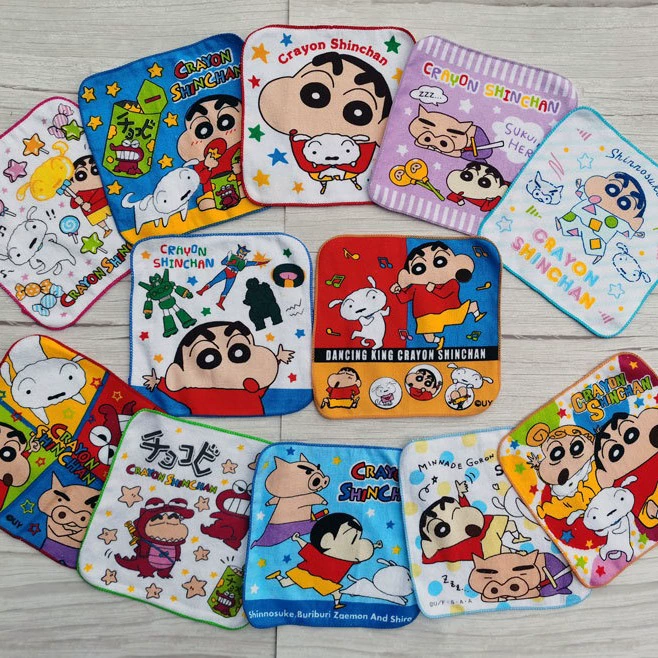 Cotton children's crayons, handkerchief, towel