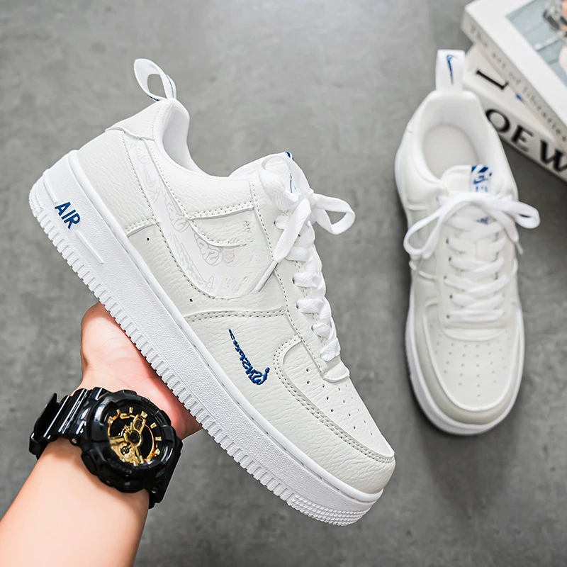 Putian Air Force One Af1 Men's Low-Top Women's Casual Sports Shoes Milk Coffee Af1 Collaboration Sneakers