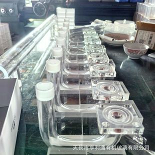 Highly Transparent Acrylic Tube, Flange, Sight Glass, Plexiglass Barrel, Cover, Punched Experimental Teaching Instrument