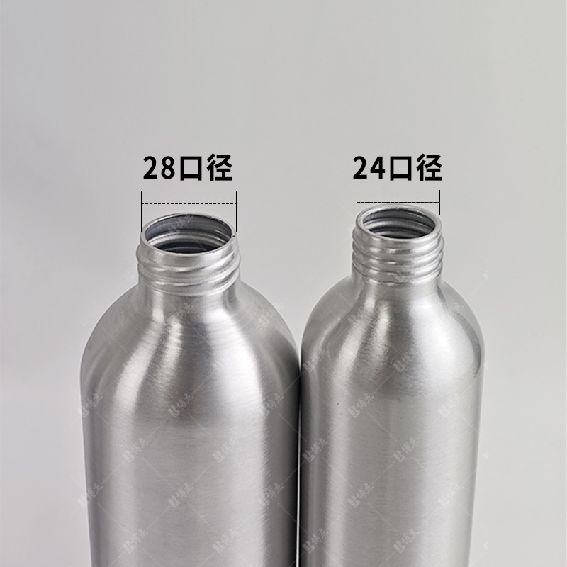 30ml; botella de aluminio plateado desnudo (color personalizado);