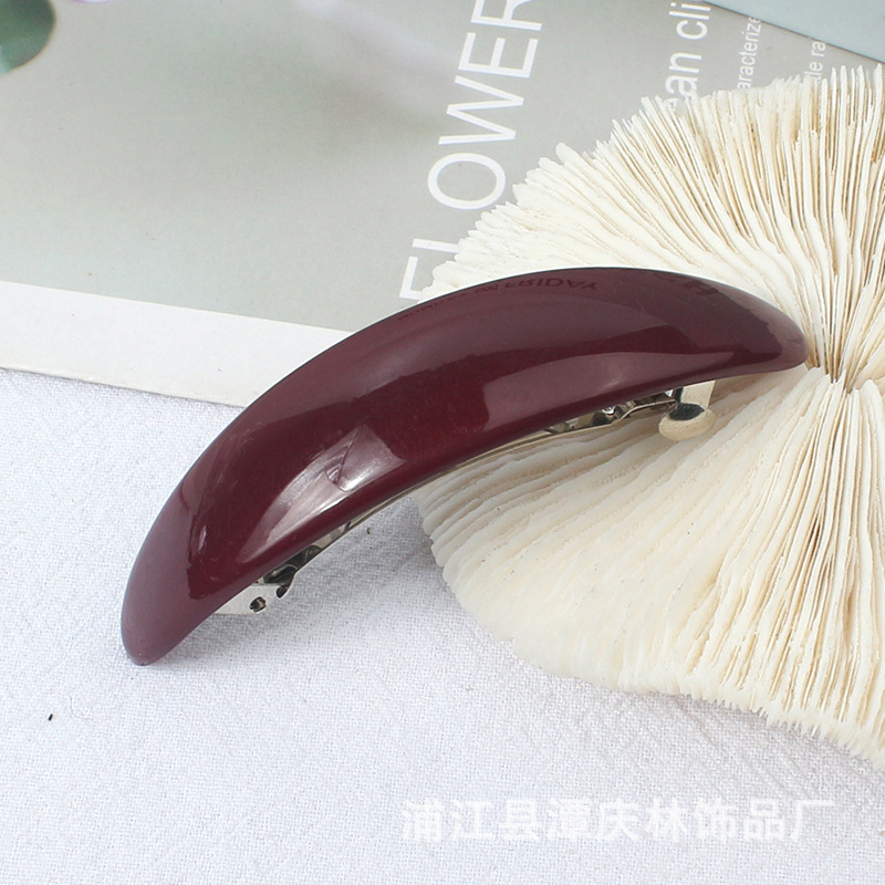 韓国のアクリルクリップの頭飾りヘアピン気質ヘアピン後頭部スプリングクリップ|undefined