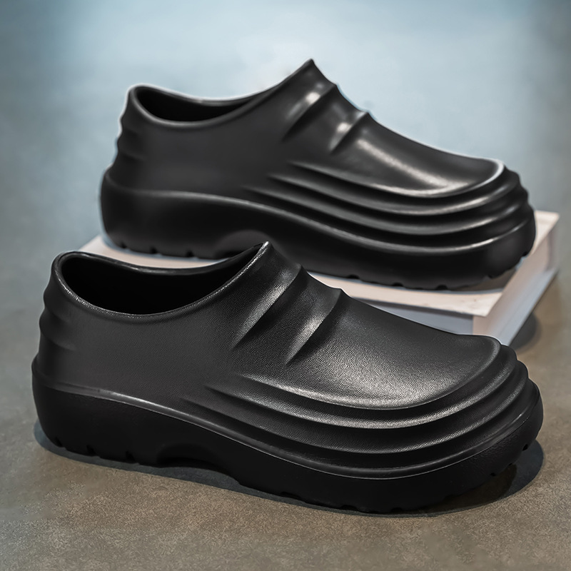 Slippers for Men, Waterproof and Non-Slip, New Chef Shoes, Outdoor Work, Lightweight Thick-Soled Nurse Toe-Toe Shoes, Cross-Border Hot Style Slippers for Men, Waterproof and Non-Slip, New Chef Shoes, Outdoor Work, Lightweight Thick-Soled Nurse Toe-Toe Shoes, Cross-Border Hot Style
