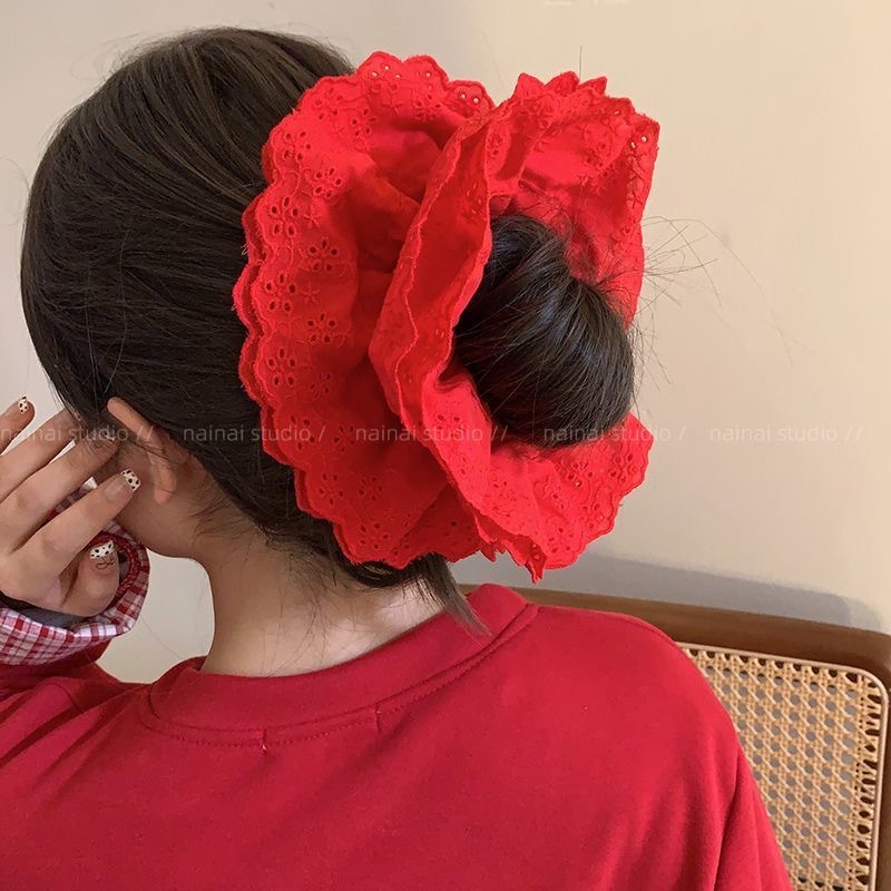 Fashionable, red, big