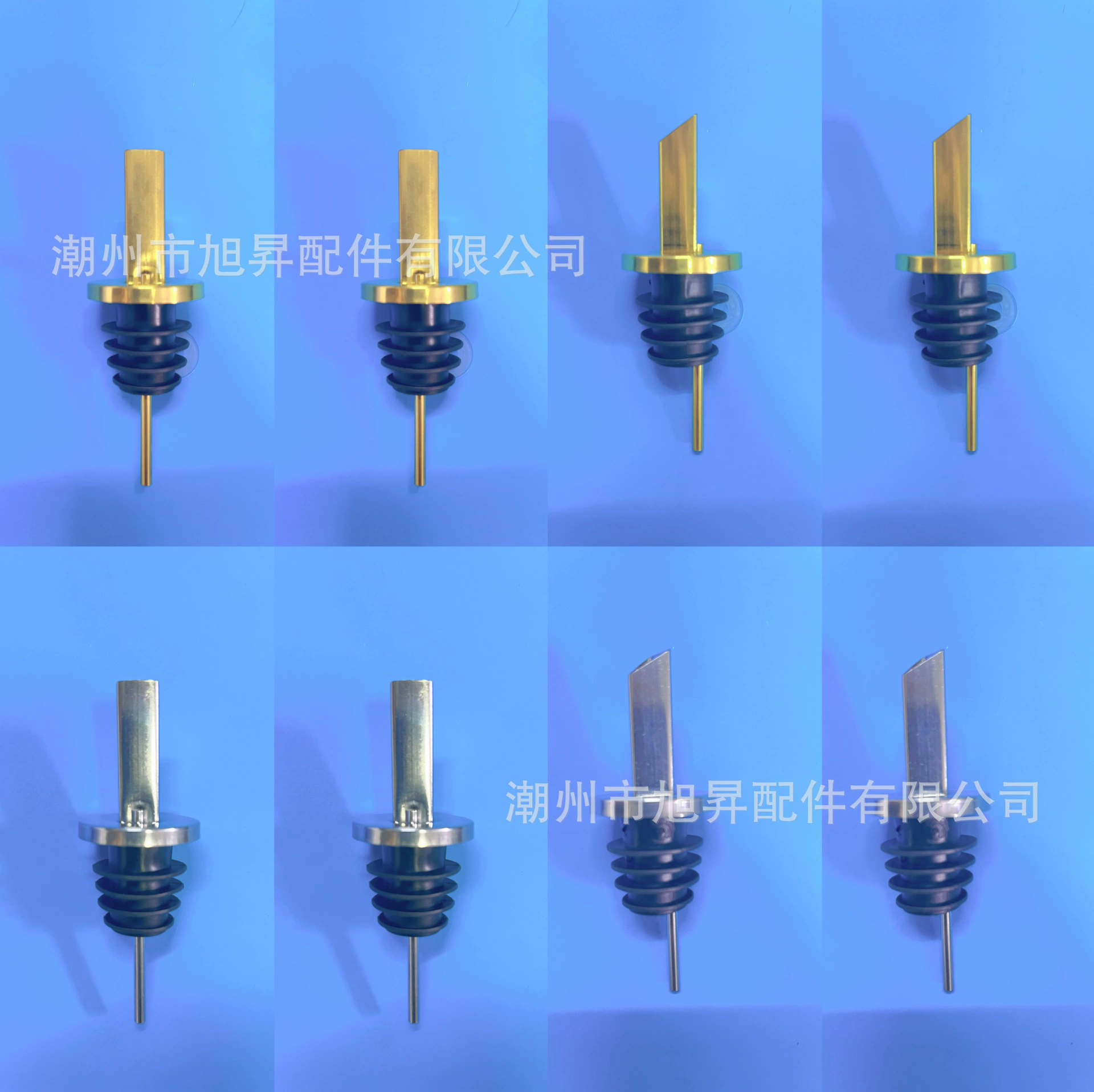 Дозатор для масла нестандартной формы из нержавеющей стали, треугольный носик для масла, пробка для винной бутылки, носик для масляницы, направитель для масла, золотая пробка