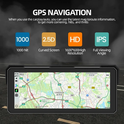 Motorcycle driving recorder Screen Projection Navigation High-Definition