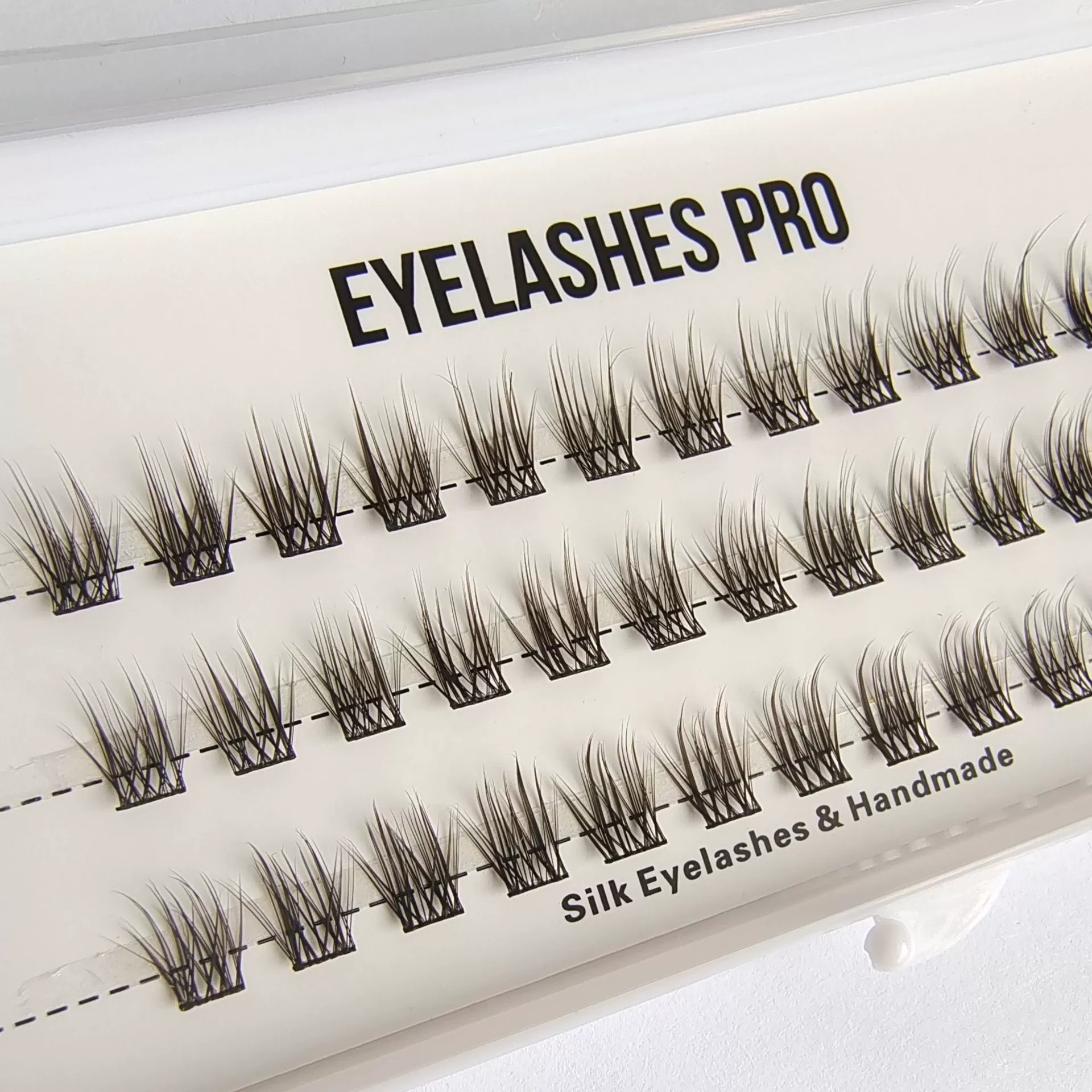 M009 segmented false eyelashes Накладные ресницы пучки