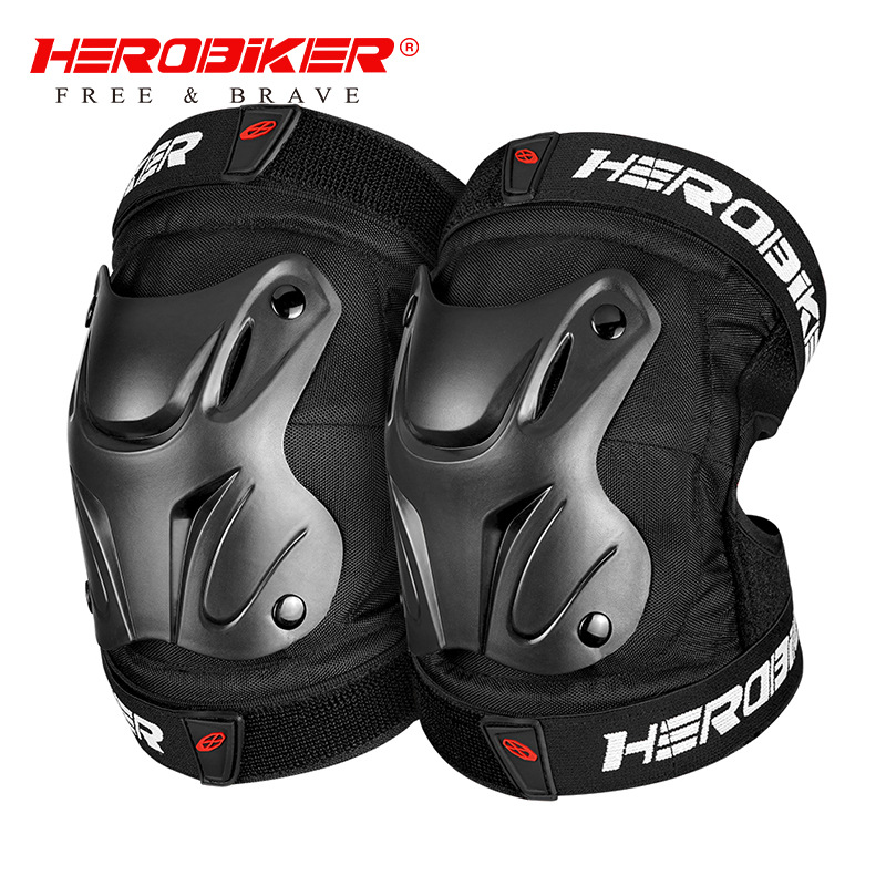 motocicleta de motocross-cross - country rodilla de cáscara dura rodilla de esquí de deporte al aire libre patinaje protector de piernas cuatro estaciones