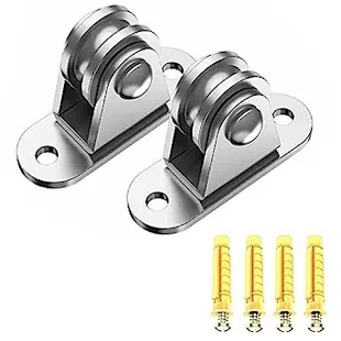 Crown block hanging pulley traction pulley reversing wheel electric FSS reel FCS ceiling curtain swimming pool sunshade accessories
