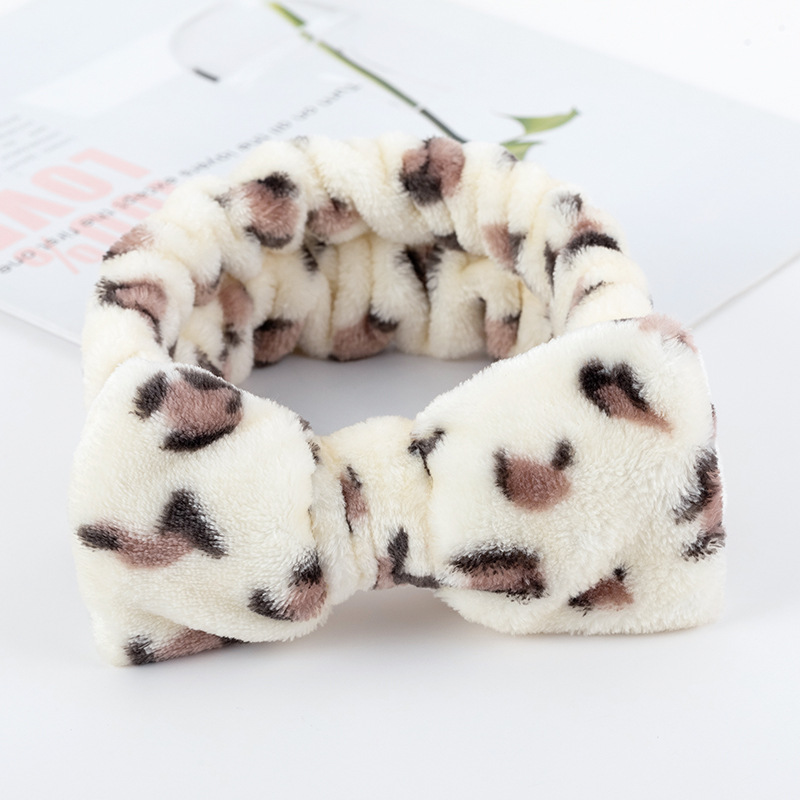 Transfronterizo lindo arco grande cinturón de pelo femenino versión coreana de lavado banda de pelo toallitas con diadema de Corea del Sur