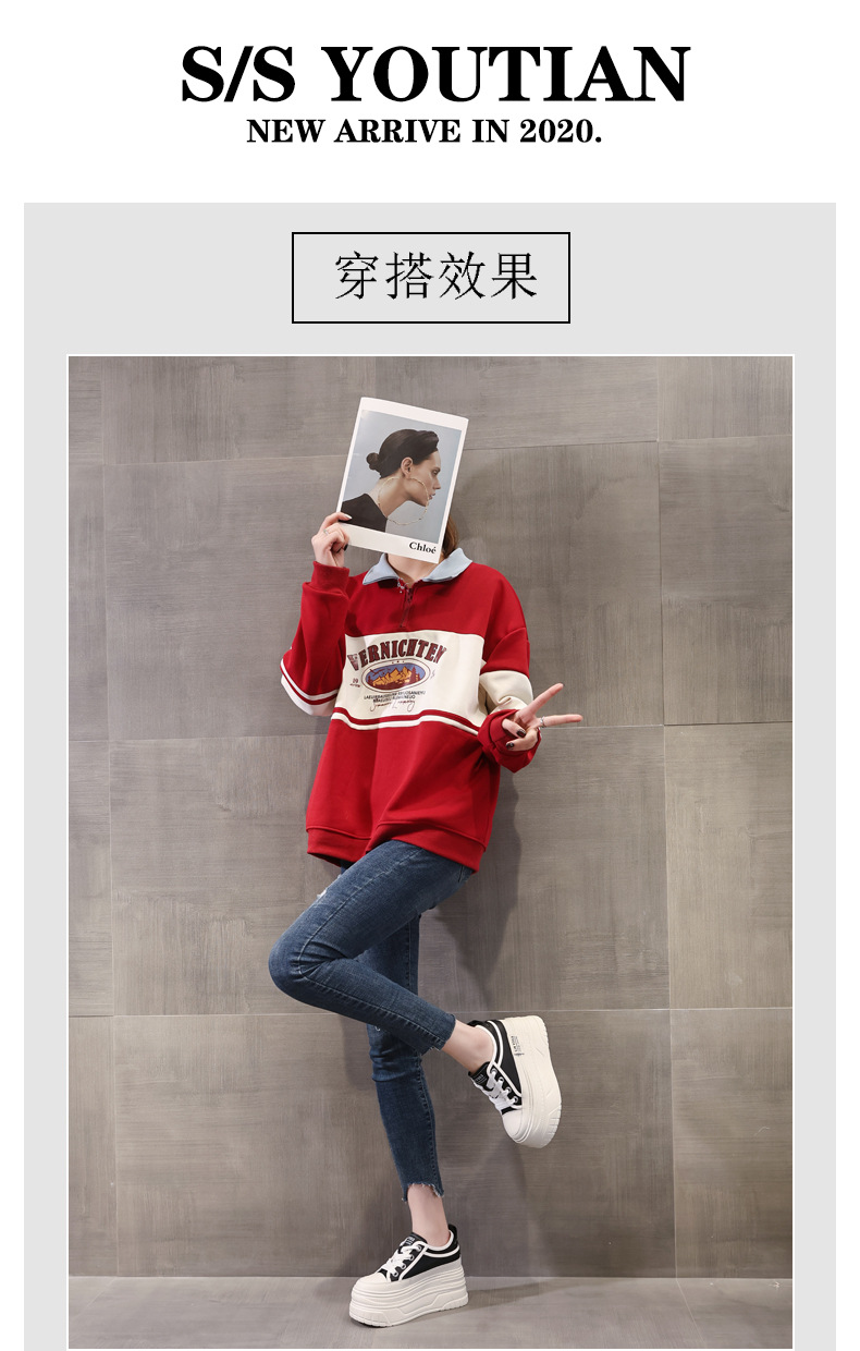 Giày sneaker nữ đế dày bánh xốp trắng phối đế độn cao — Màu đen chi tiết 8