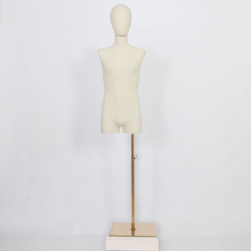 Tienda de ropa de moda marca de hombres modelo apoyos medio cuerpo de la ventana soporte de exhibición de cuerpo completo falso muñeca de los hombres
